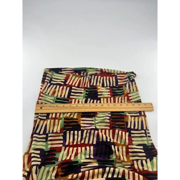 Lularoe Maxi Skirt Womens Extra Large Black Brown Stretchy Comfy Autumn Fall - Picture 6 of 6